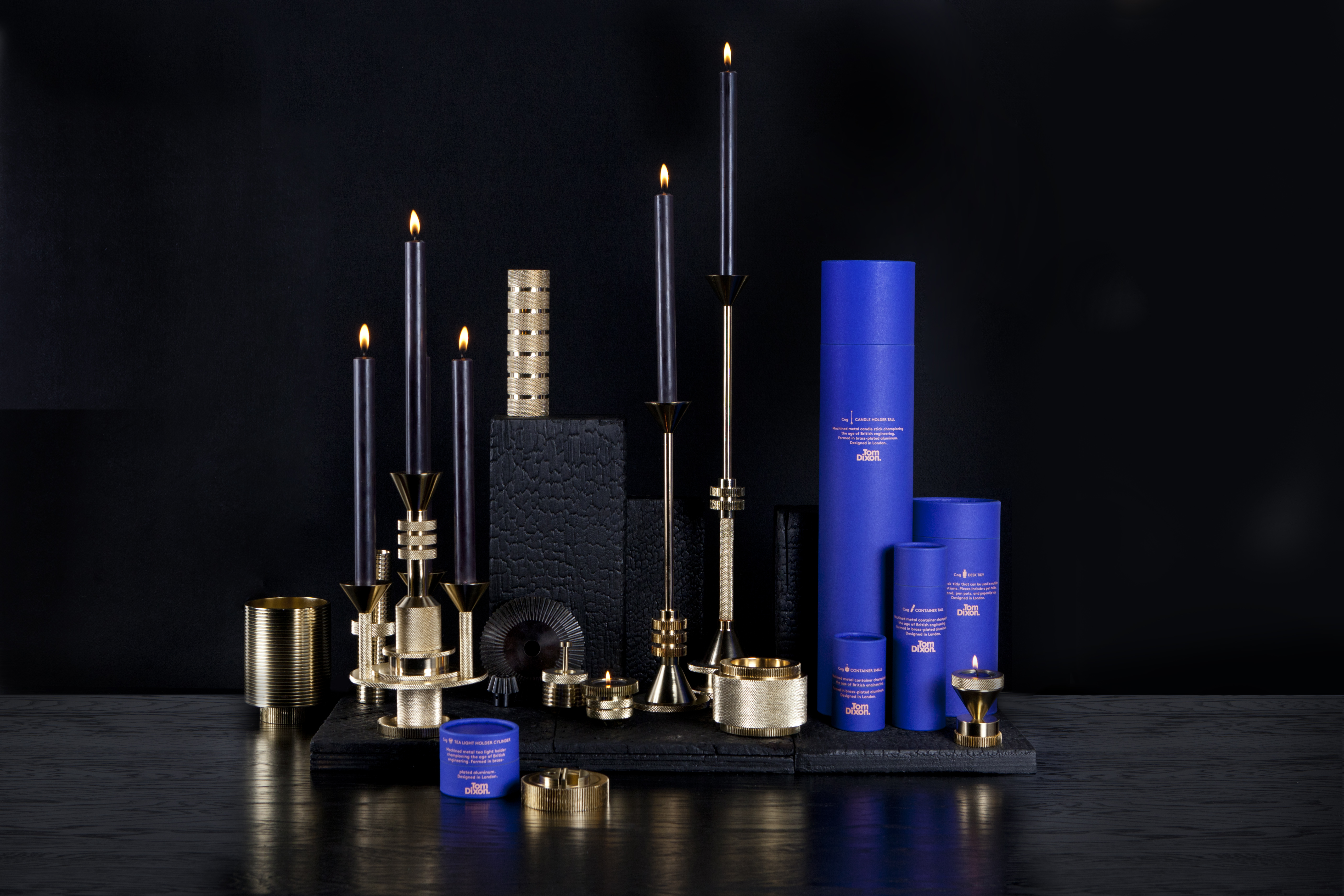 办公辅件|办公文具|办公家具|设计师家具|齿轮黄铜小笔筒