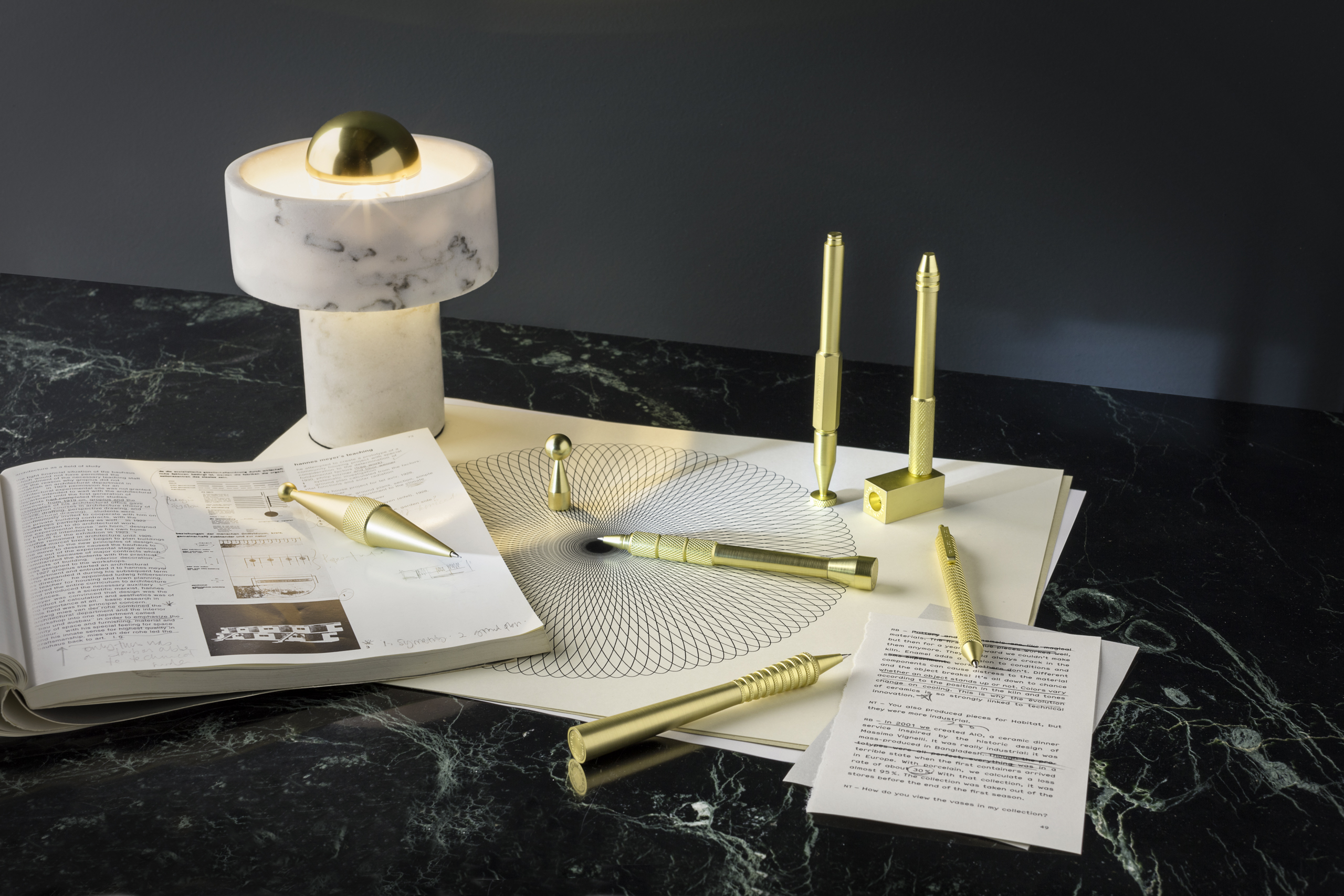 办公辅件|办公文具|办公家具|设计师家具|齿轮管状铅笔