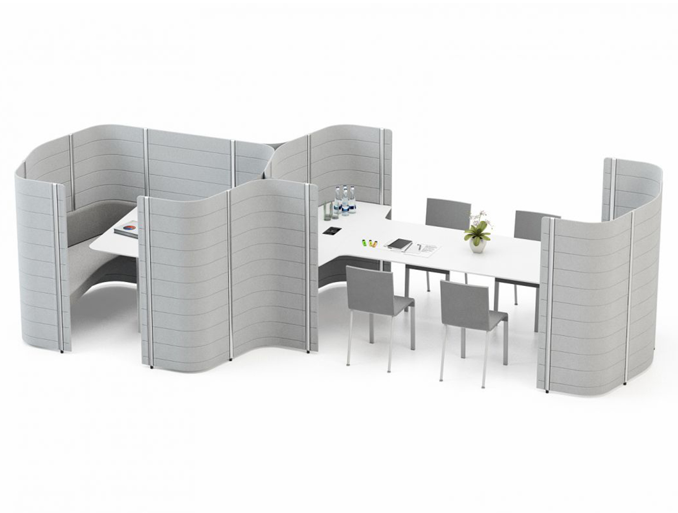 会议台|静音舱/洽谈屋|办公家具|设计师家具|Workbays Focus 1