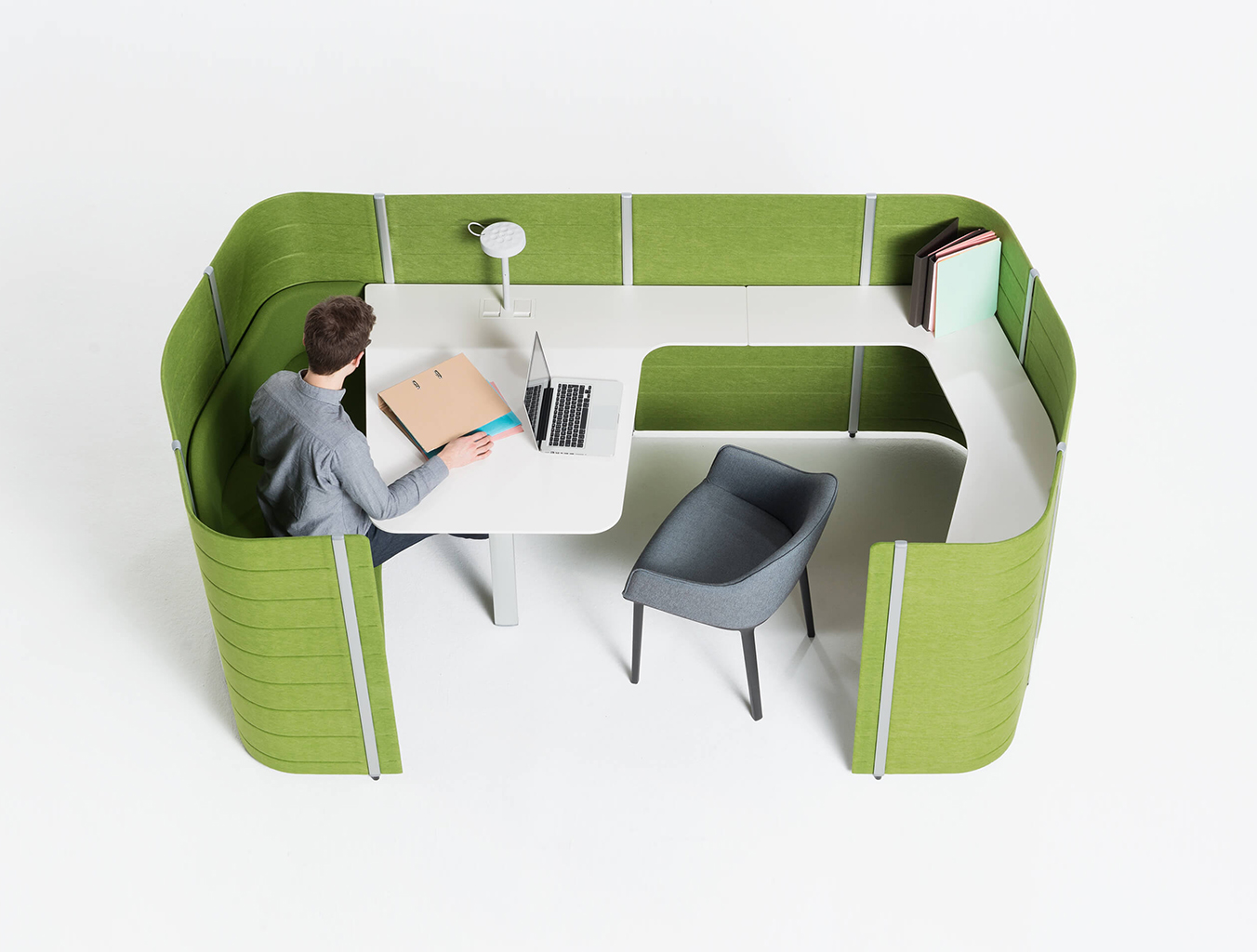 会议台|静音舱/洽谈屋|办公家具|设计师家具|Workbays Focus 1