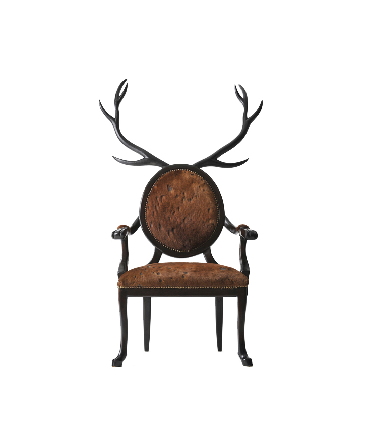 [创意家具 - 卧室|梳妆台/凳|办公家具|设计师家具|Hybrid鹿角椅]