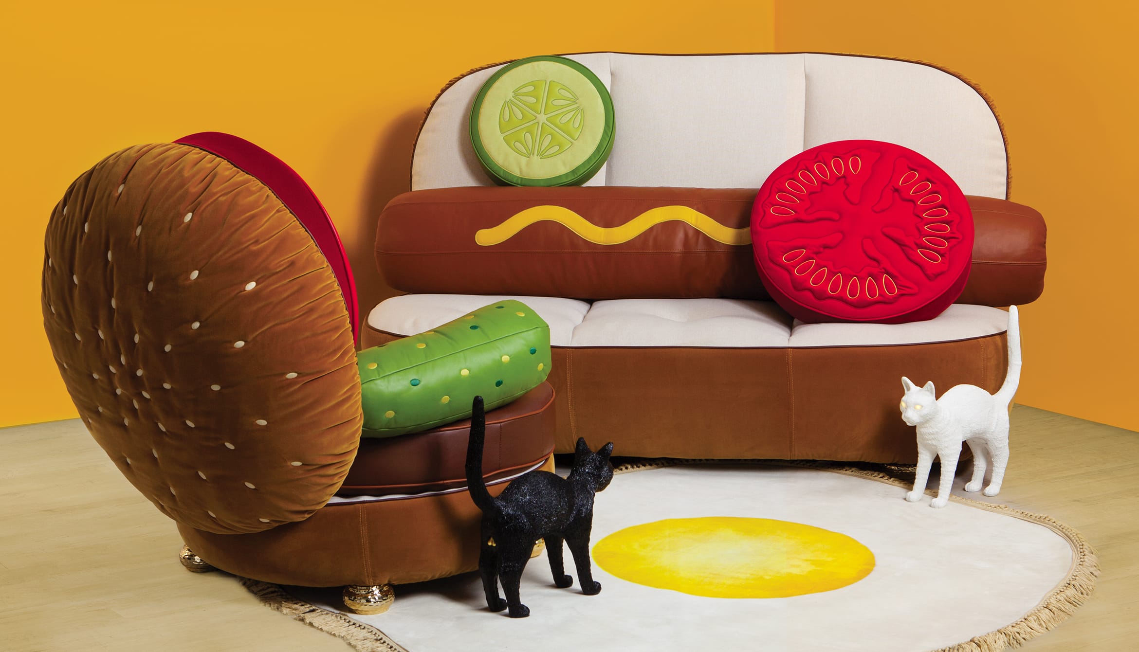 创意家具 - 附件|地毯|办公家具|设计师家具|Rug  Sausage