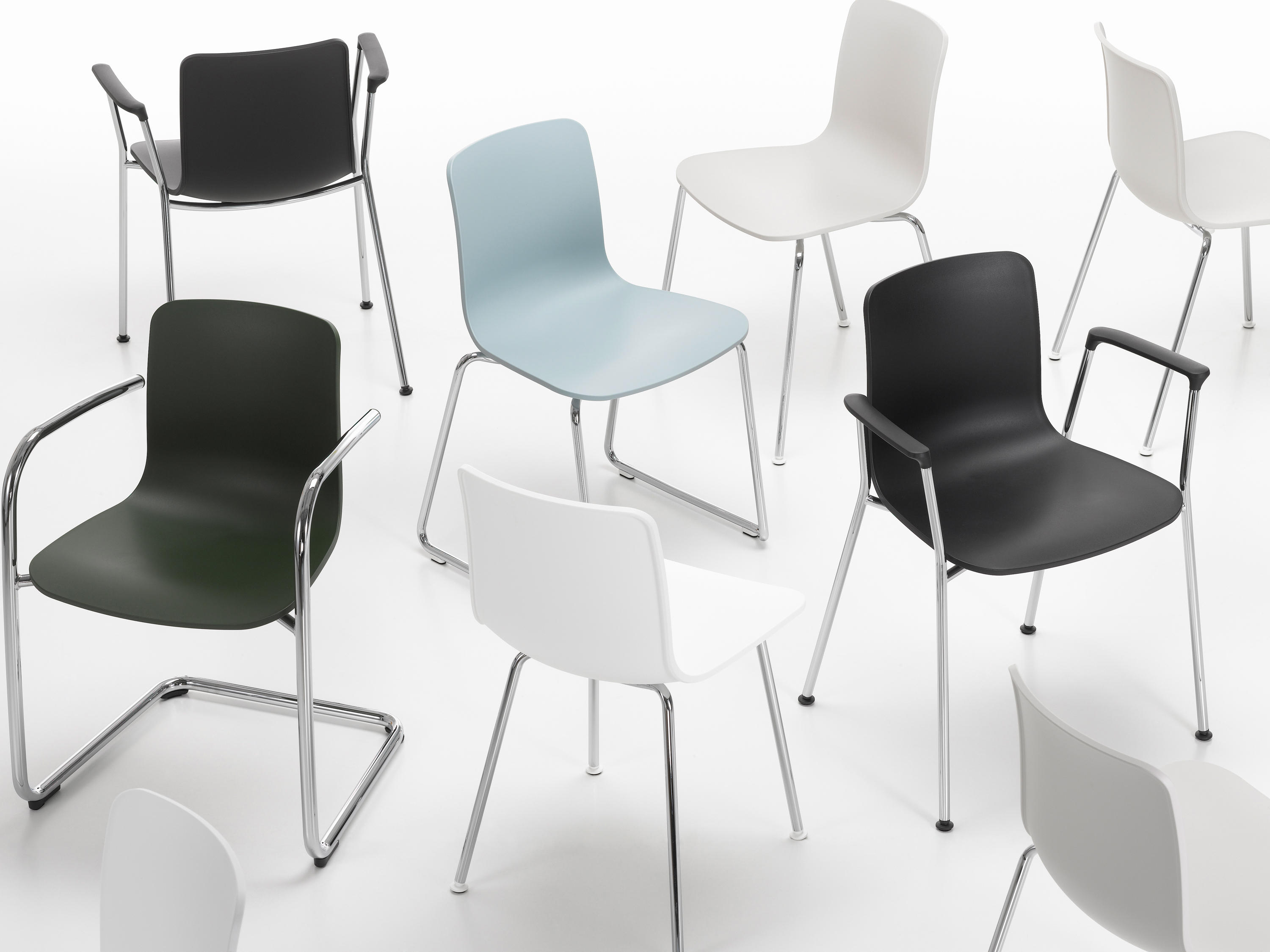 办公椅|现代真皮会议椅|办公家具|设计师家具|哈尔洽谈椅