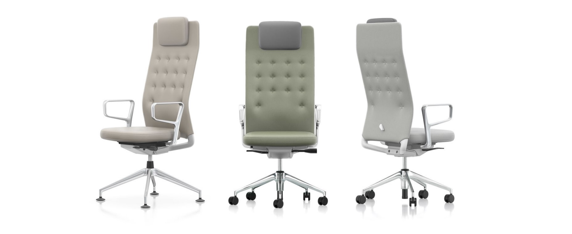 办公椅|现代真皮中班椅|办公家具|设计师家具|ID Trim 大班椅