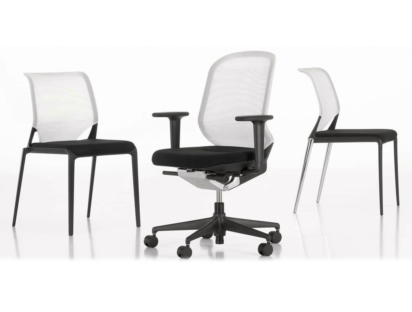 培训家具|布面培训椅|办公家具|设计师家具|MedaSlim 培训椅/会议椅