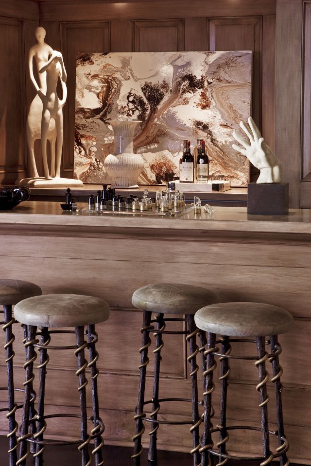 创意家具 - 坐具|吧椅/凳子|办公家具|设计师家具|蛇型吧凳