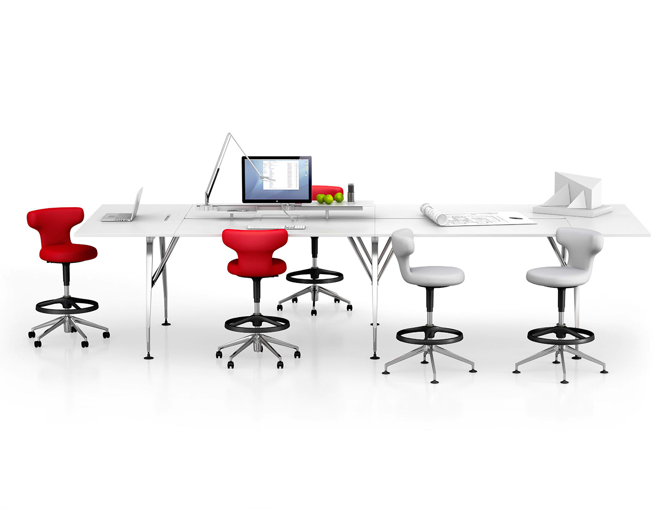 [会议台|实木洽谈台|办公家具|设计师家具|Ad Hoc 高脚洽谈台]