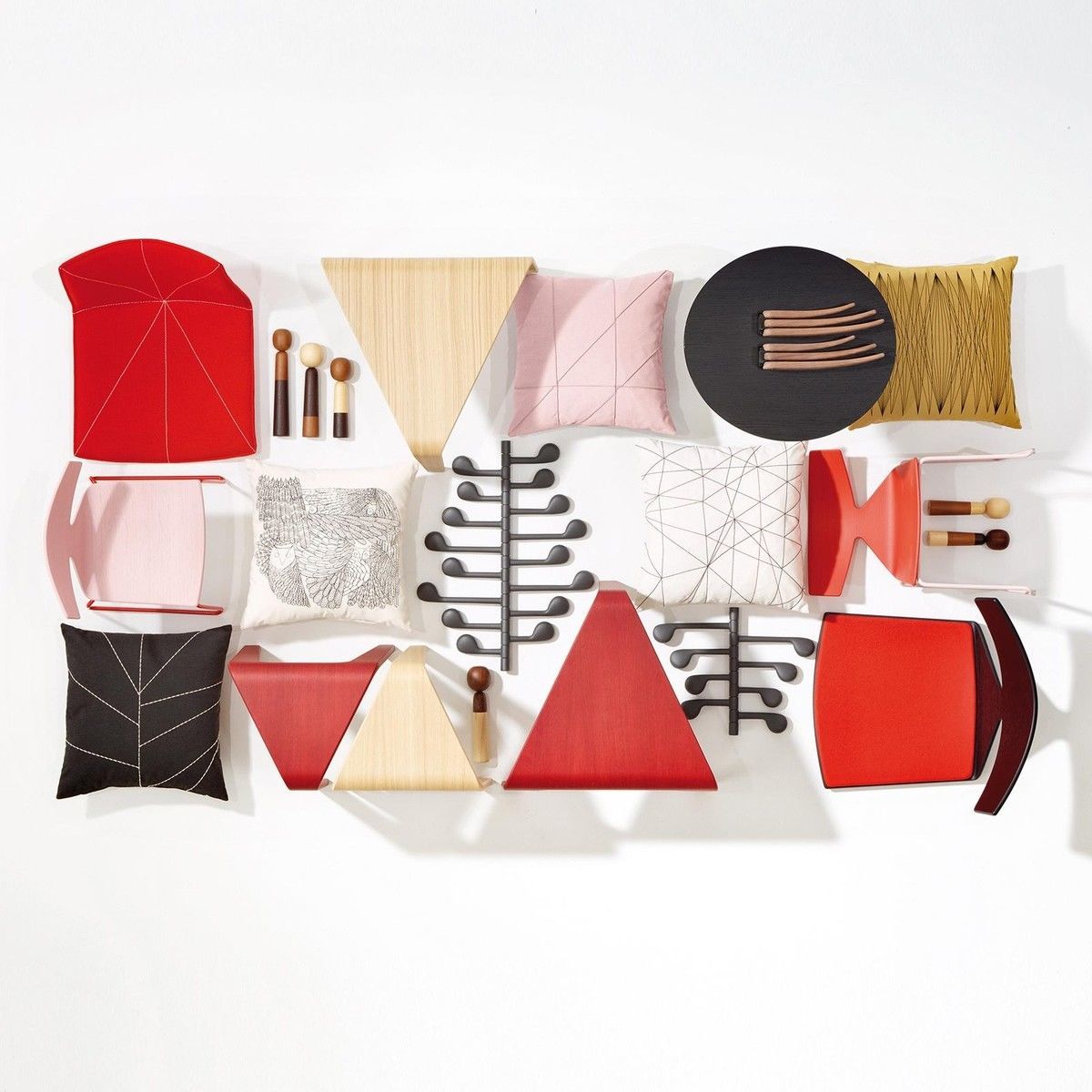 创意家具 - 附件|衣帽架|办公家具|设计师家具|Song 墙挂衣架