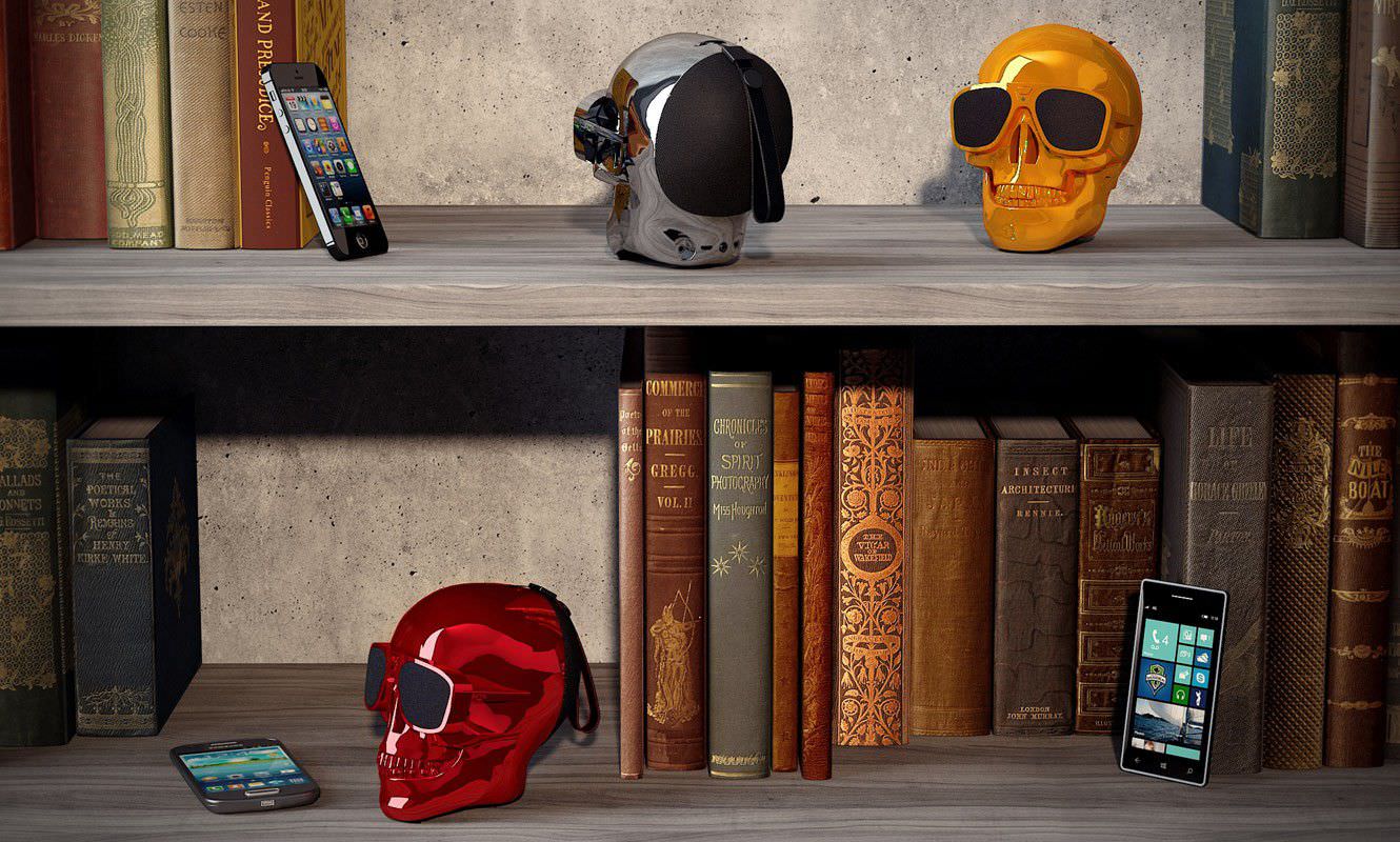 创意家具 - 附件|饰品|办公家具|设计师家具|AeroSkull XS +音箱