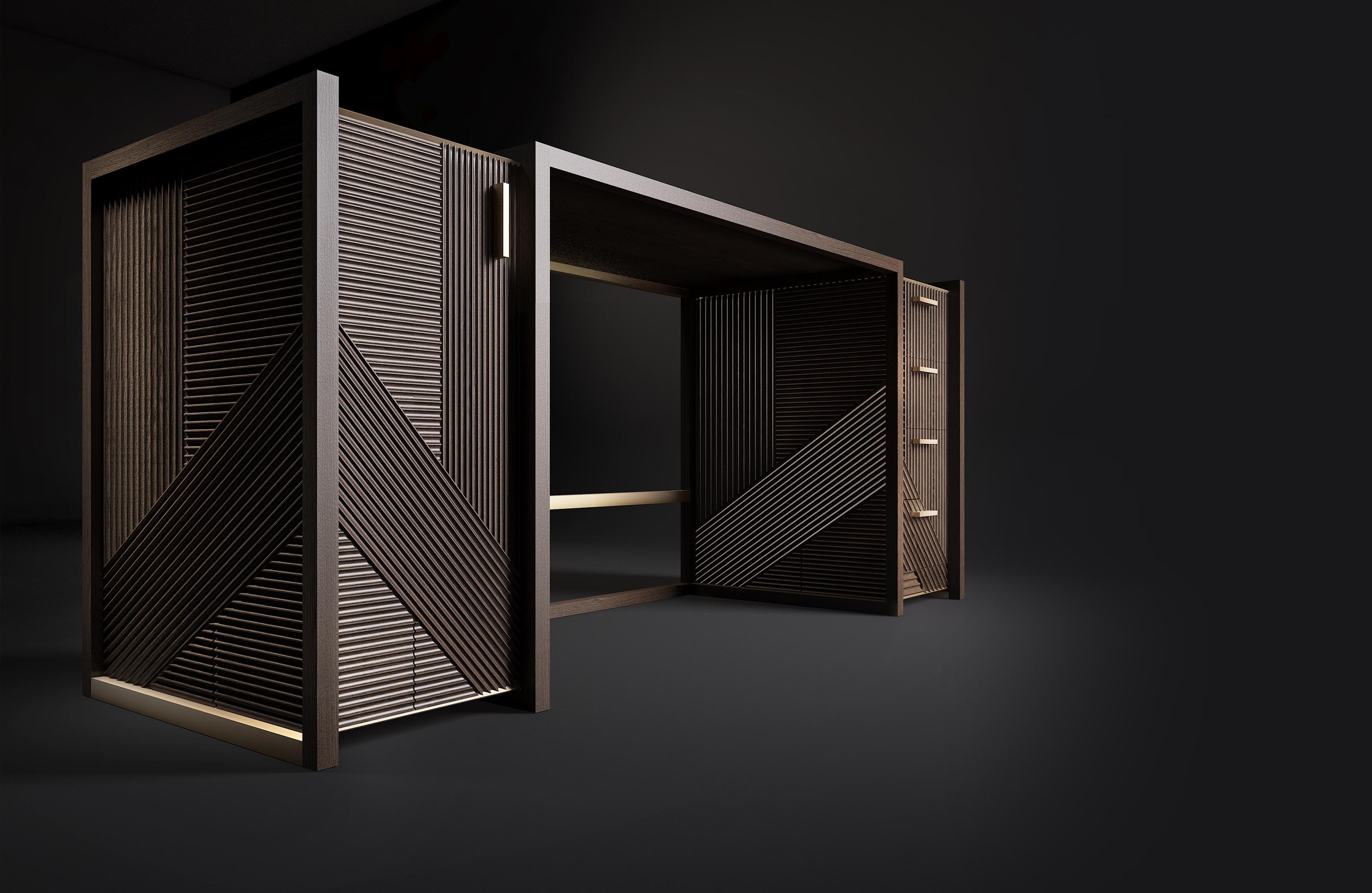 创意家具 - 桌几|办公桌|办公家具|设计师家具|汉普顿书桌/写字桌