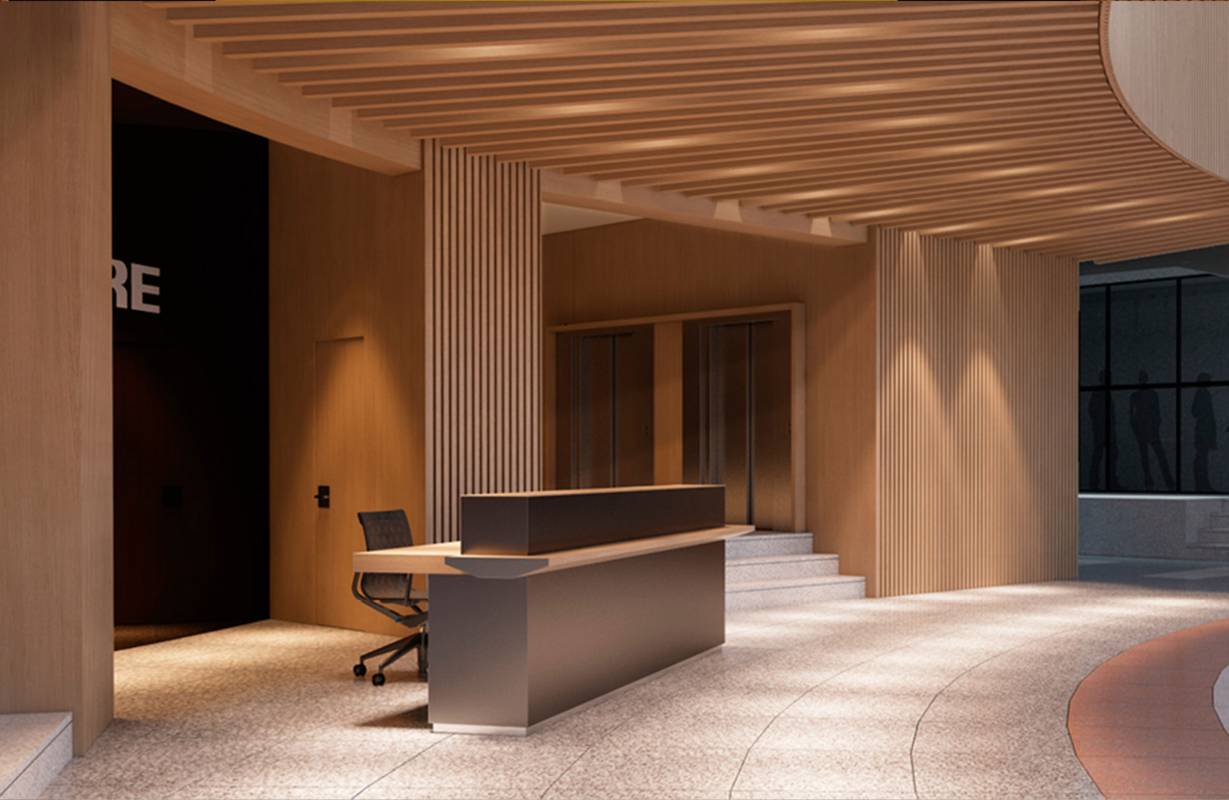 办公屏风|前台|办公家具|设计师家具|木制办公室接待台