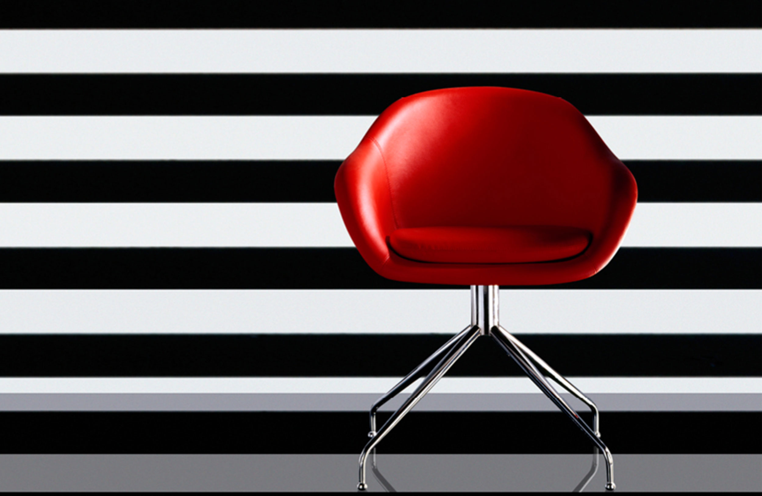 创意家具 - 坐具|休闲椅|办公家具|设计师家具| 软垫栈桥皮椅