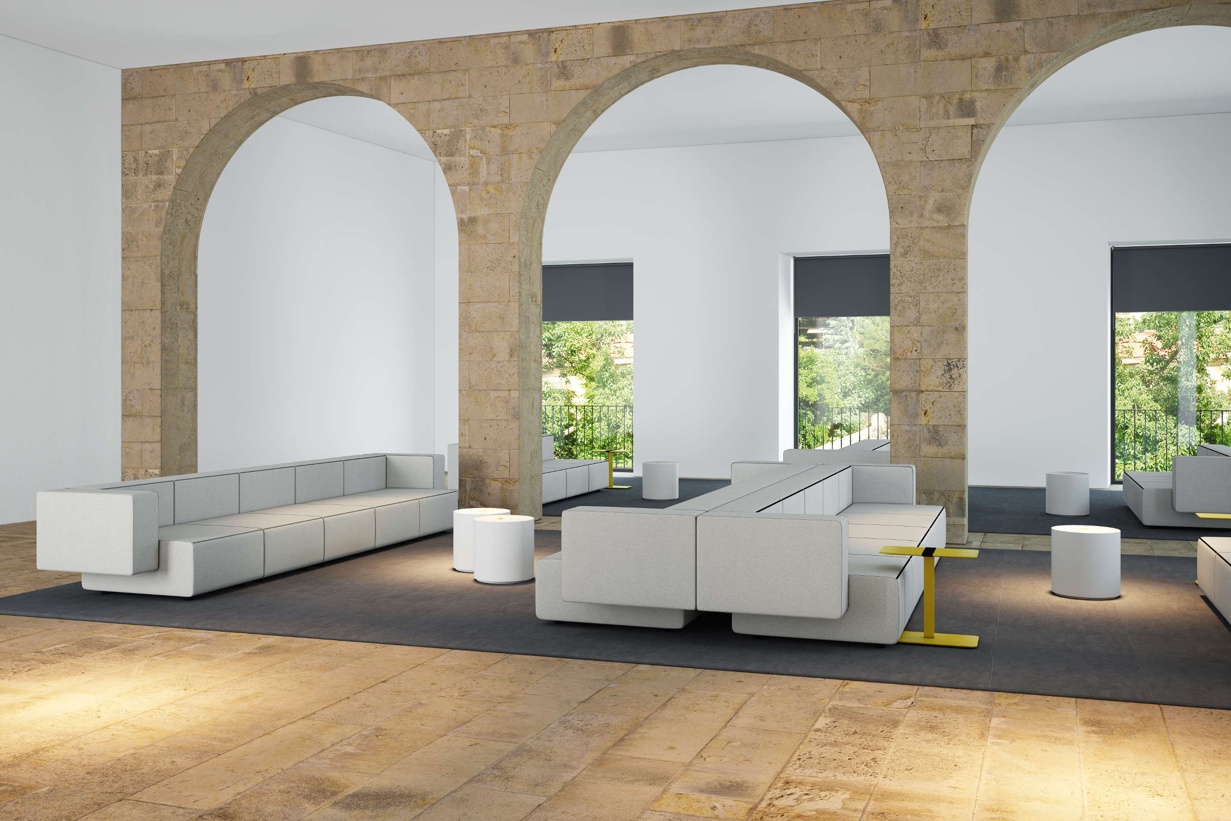 创意家具 - 坐具|沙发|办公家具|设计师家具|Step sofa 沙发