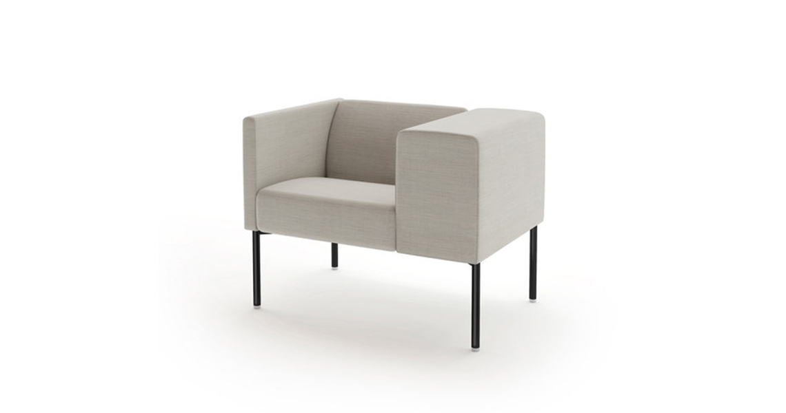 [创意家具 - 坐具|沙发|办公家具|设计师家具|Brix 扶手椅/沙发椅]