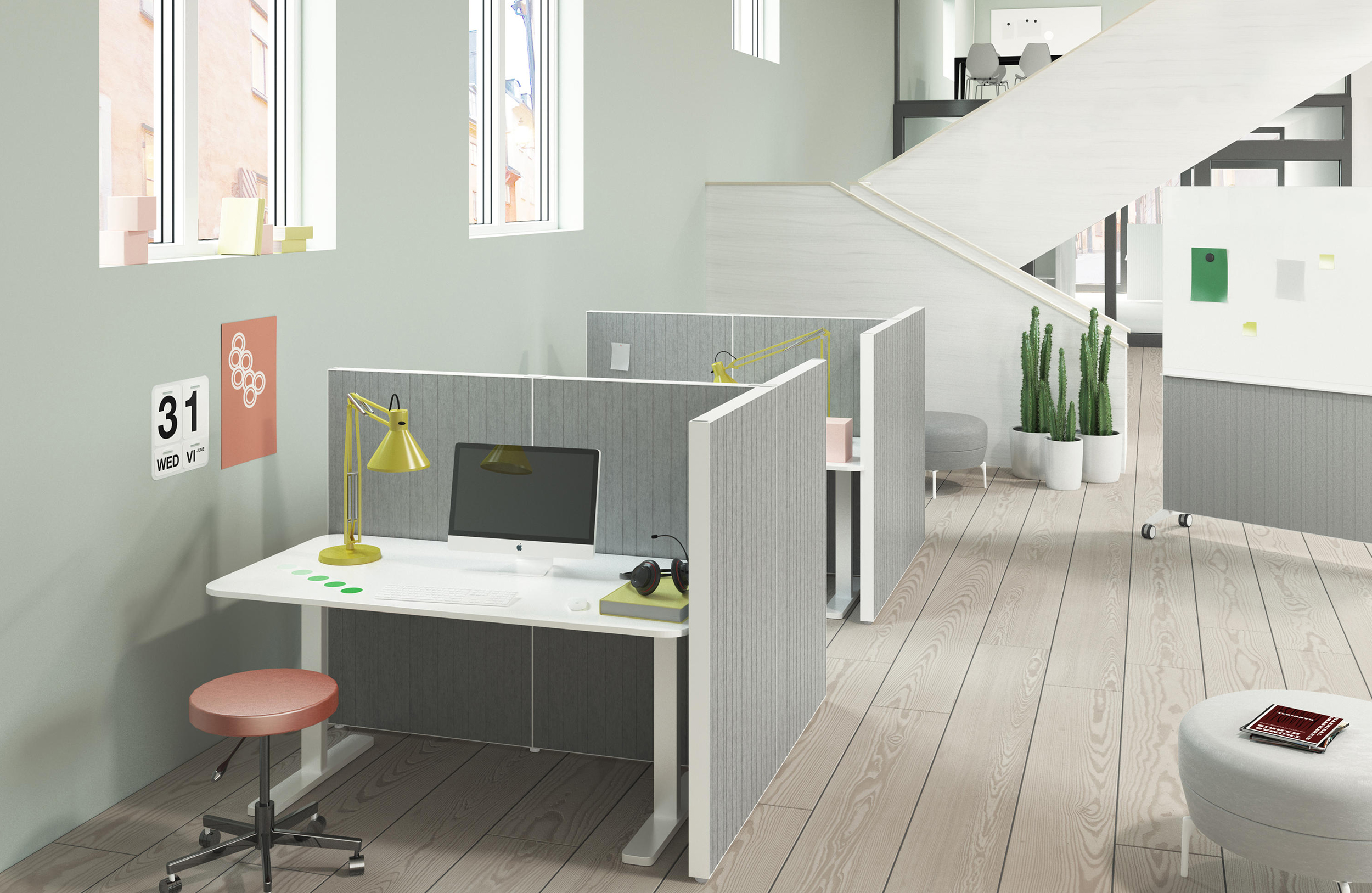 创意家具 - 附件|屏风|办公家具|设计师家具|Alumi Combi屏幕屏风