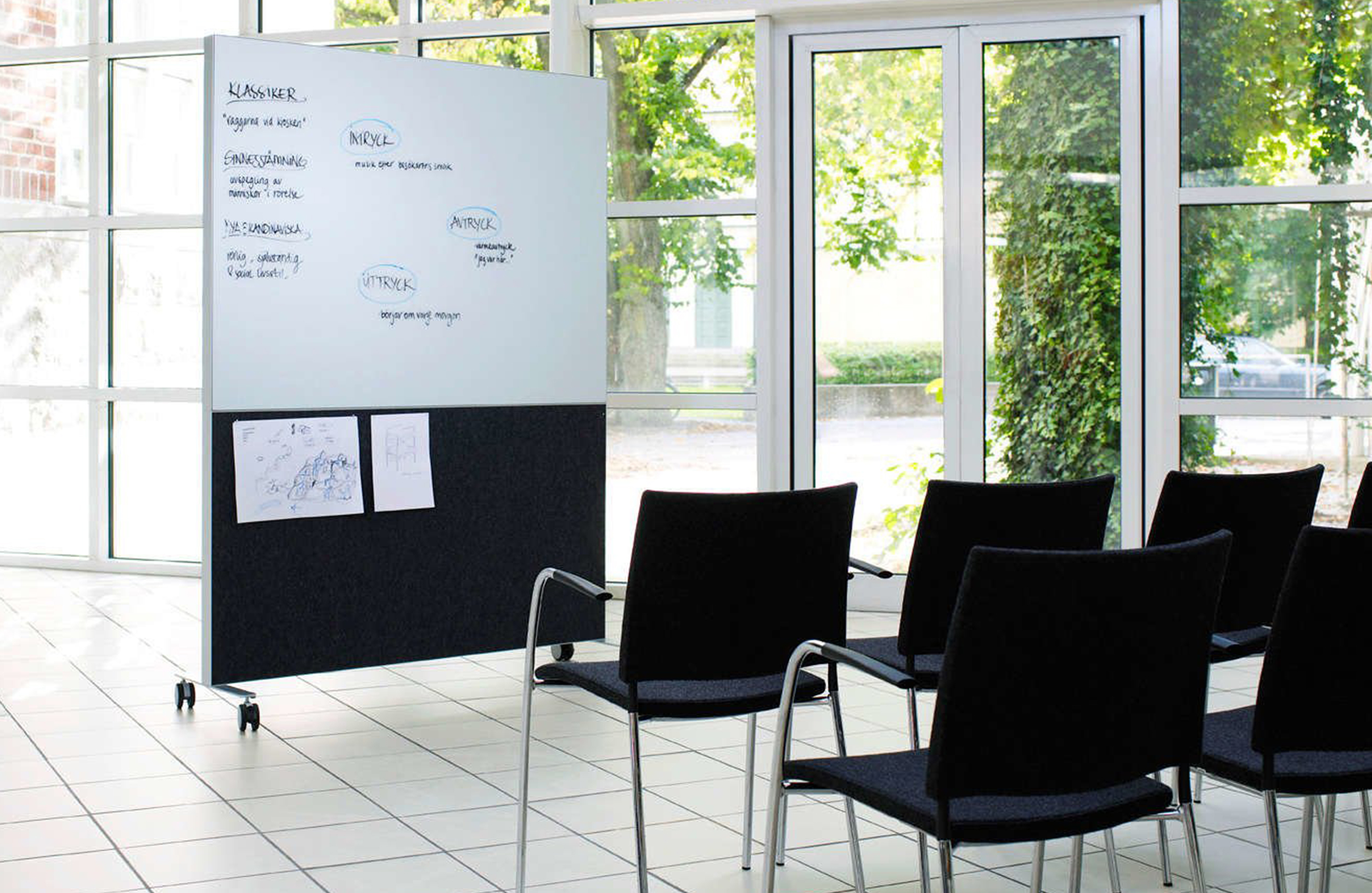 培训家具|书写板|办公家具|设计师家具|Alumi Combi活动写字板