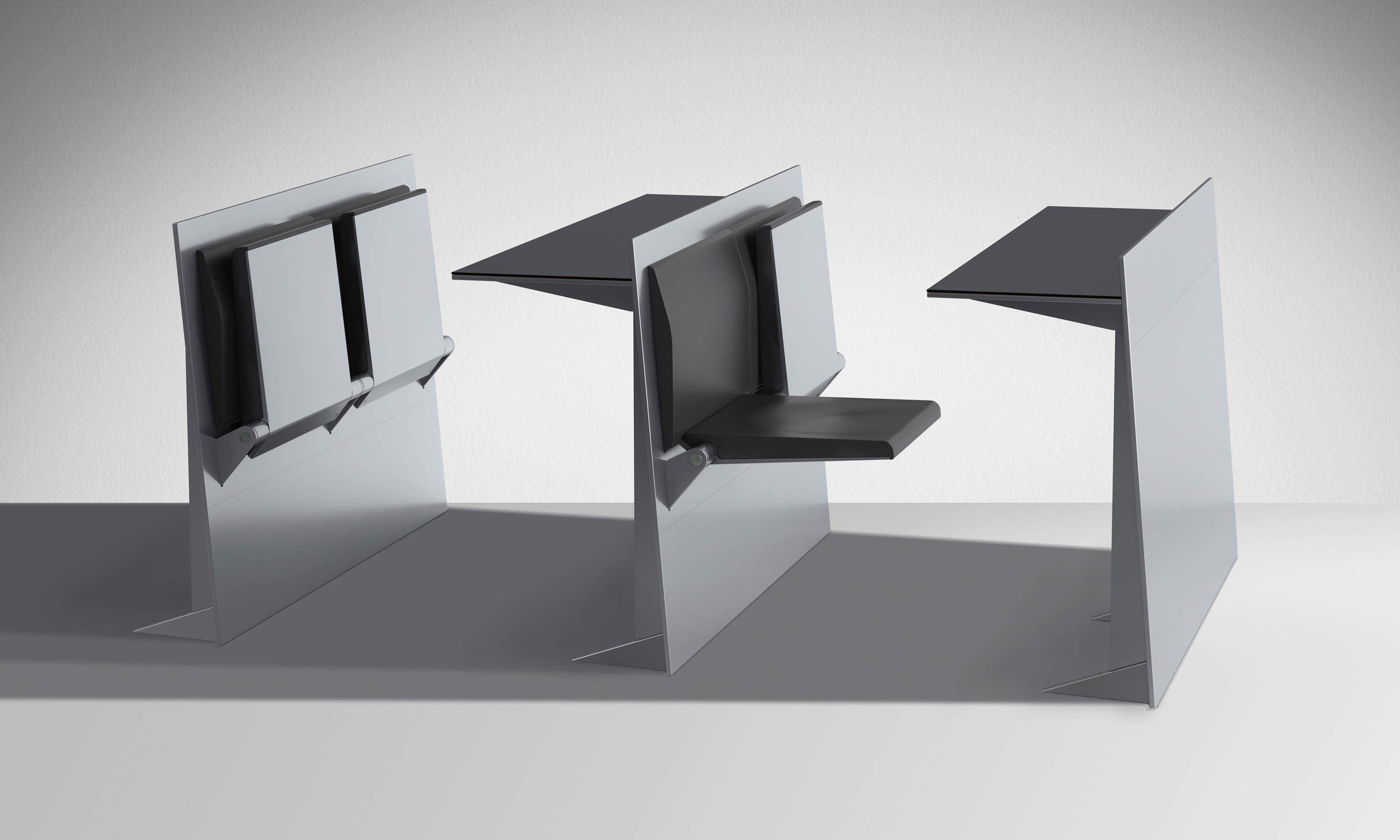 学校家具|阶梯教室桌椅|办公家具|设计师家具|刀片系统