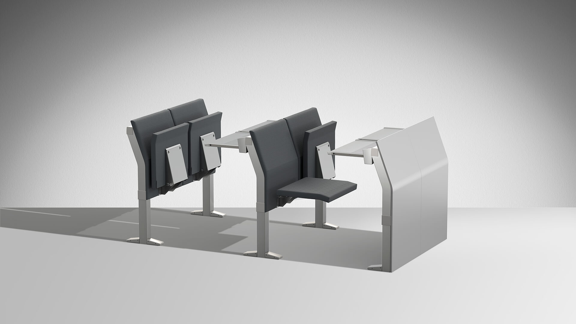 学校家具|阶梯教室桌椅|办公家具|设计师家具|E5000