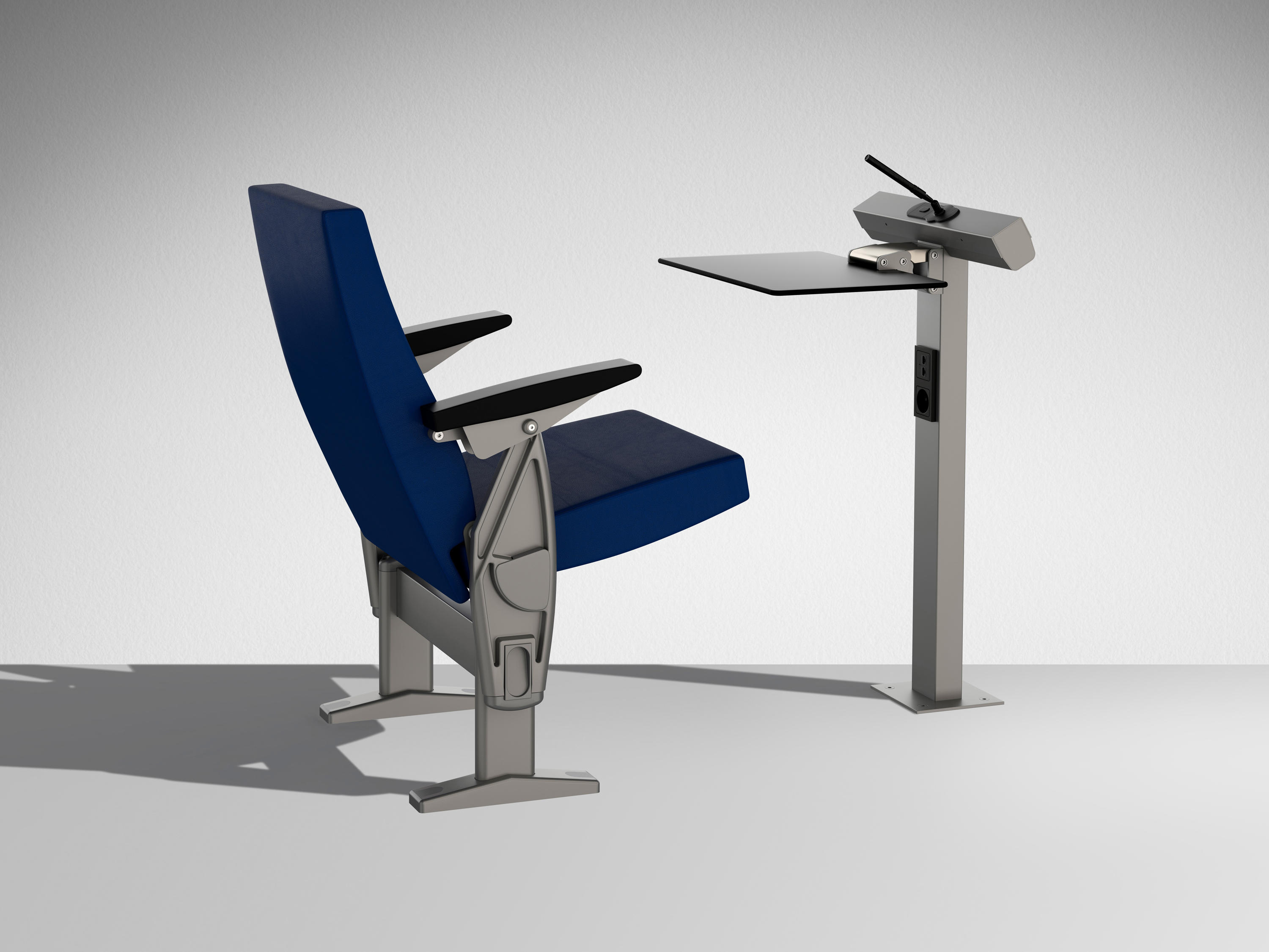 公共座椅|礼堂椅、报告厅椅|办公家具|设计师家具|F50 剧院/礼堂椅