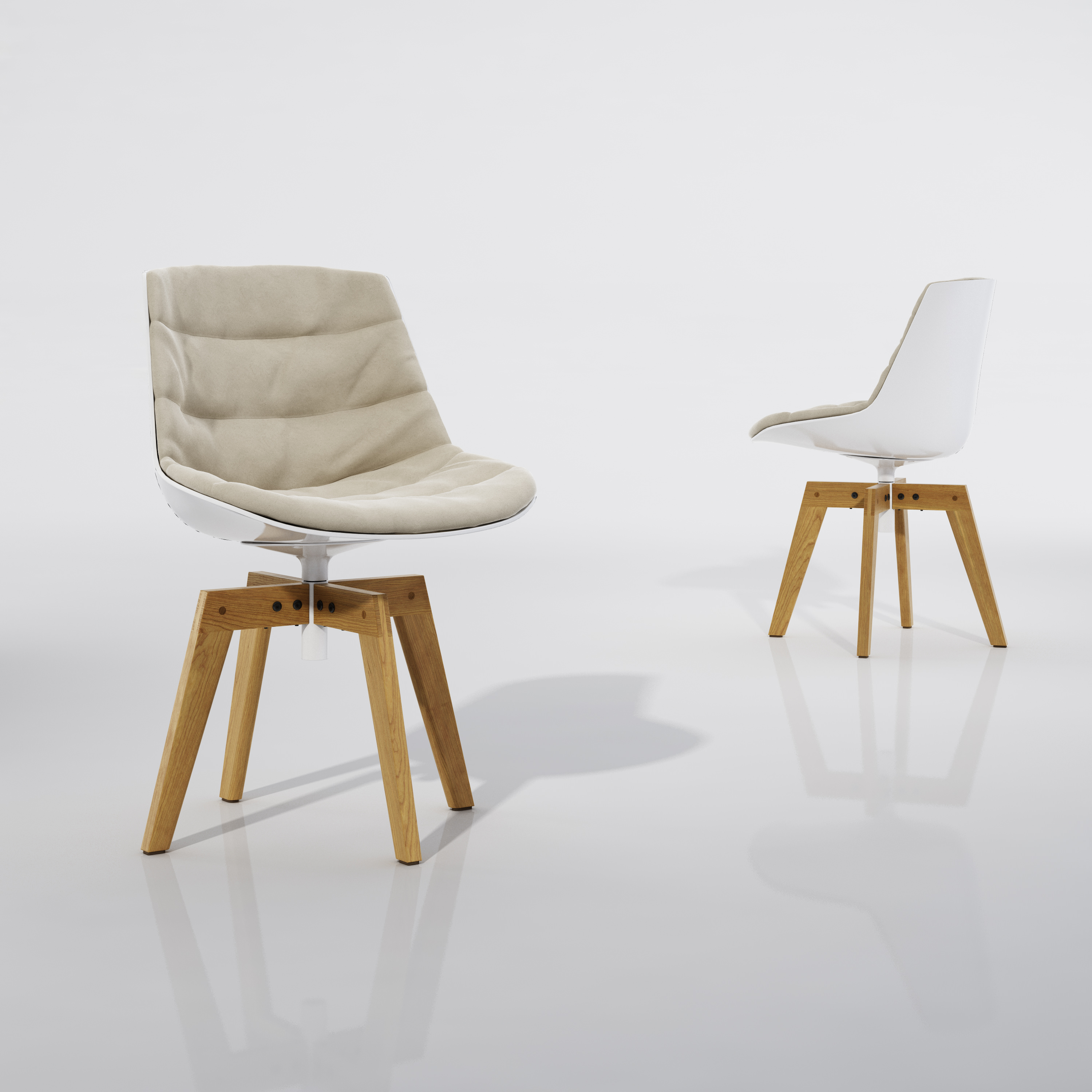 创意家具 - 坐具|餐椅|办公家具|设计师家具|FLOW TEXTILE 洽谈椅/餐椅