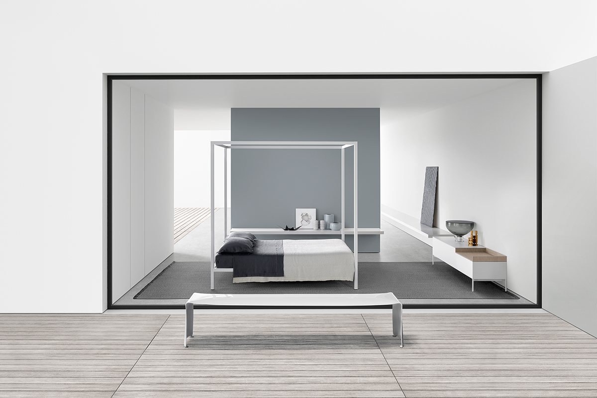 创意家具 - 卧室|床|办公家具|设计师家具|ALUMINIUM BED 床