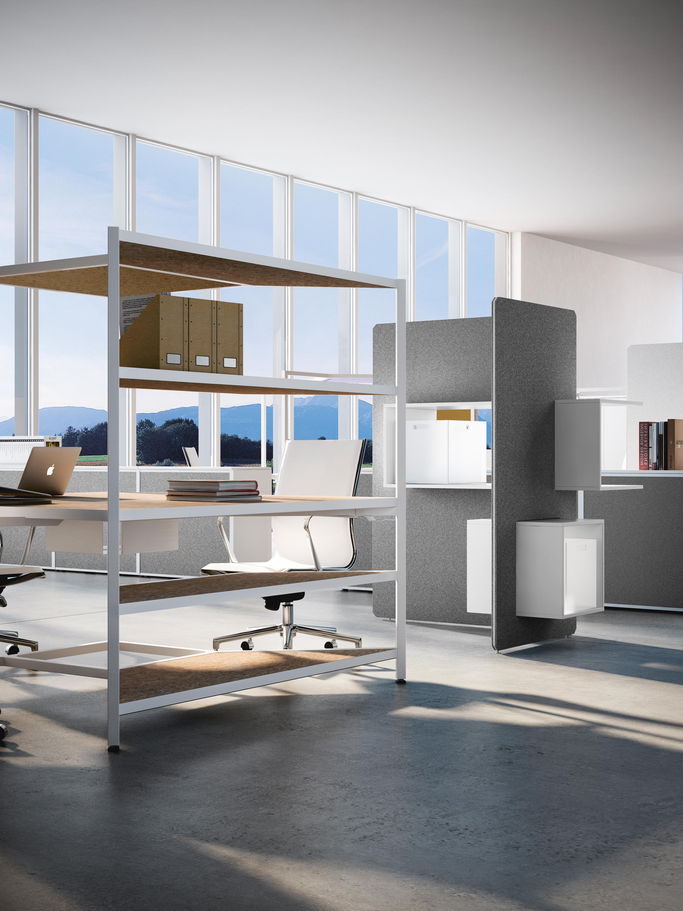 办公屏风|高隔间系统|办公家具|设计师家具|Hub 功能隔断