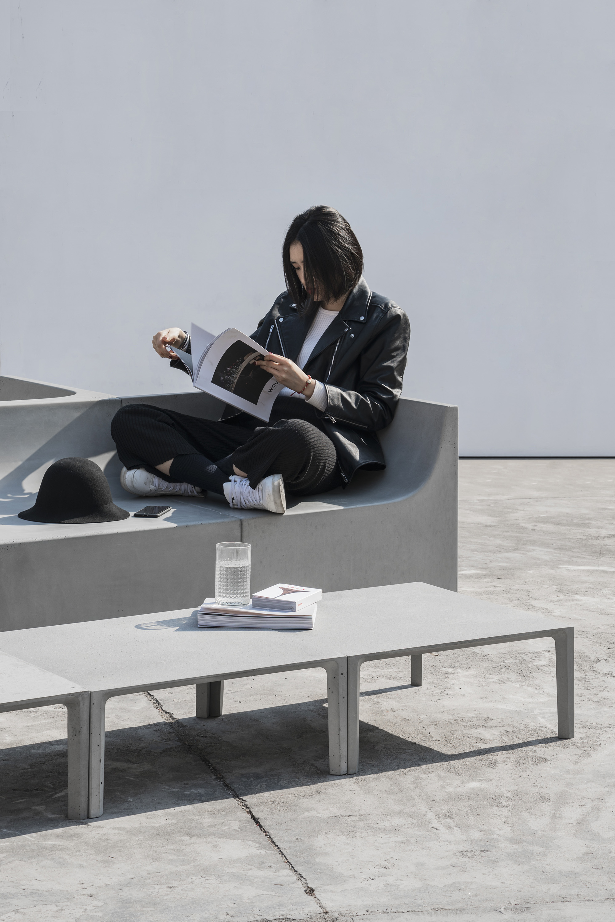 创意家具 - 坐具|户外椅|办公家具|设计师家具|户外水泥沙发-石