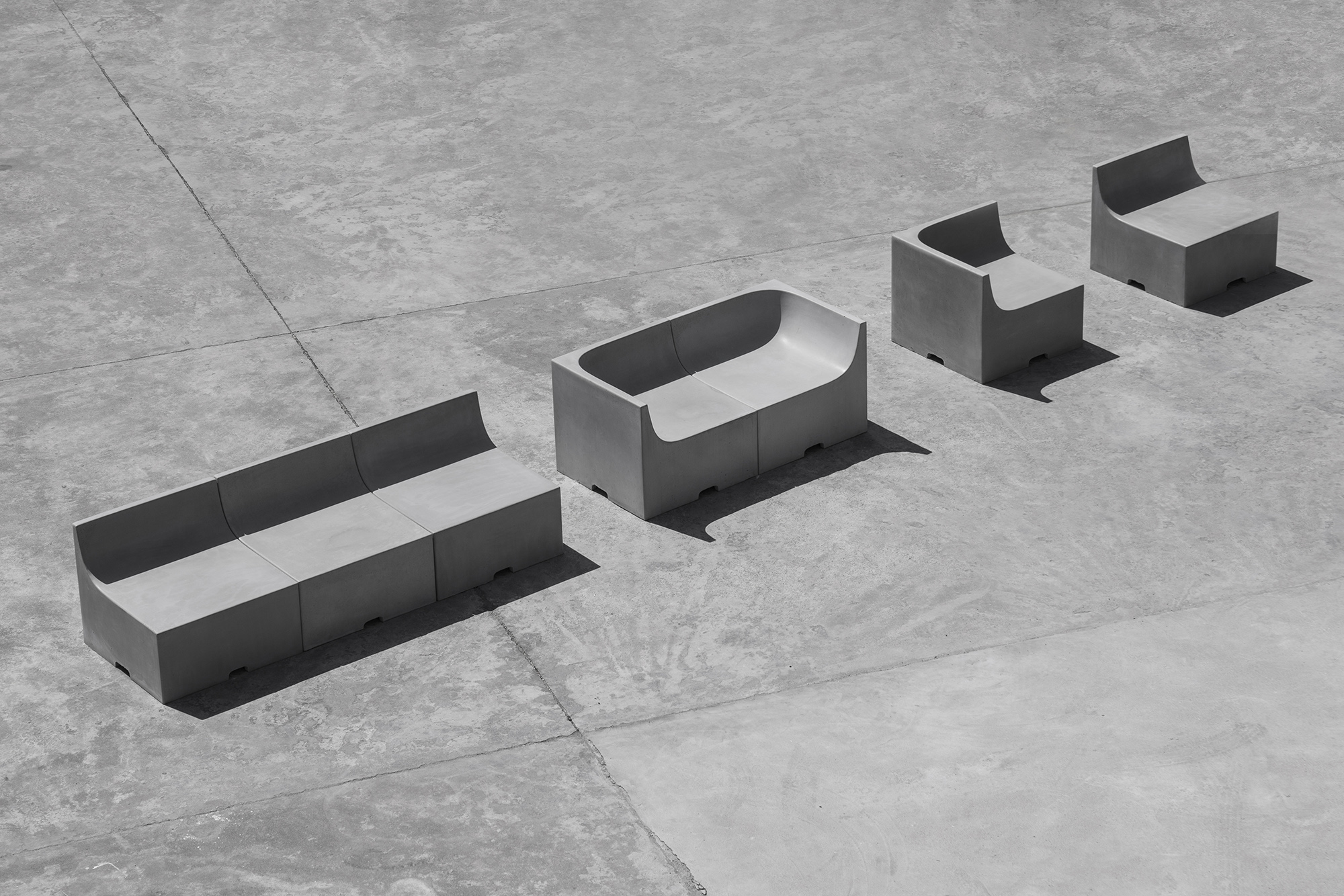 创意家具 - 坐具|户外椅|办公家具|设计师家具|户外水泥沙发-石