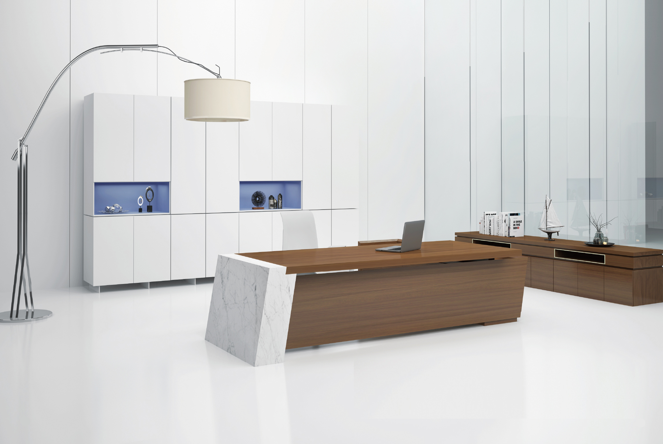 办公台|时尚大班台|办公家具|设计师家具|大班台/配套系列