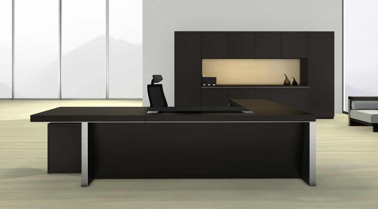办公台|时尚大班台|办公家具|设计师家具|大班台/配套系列