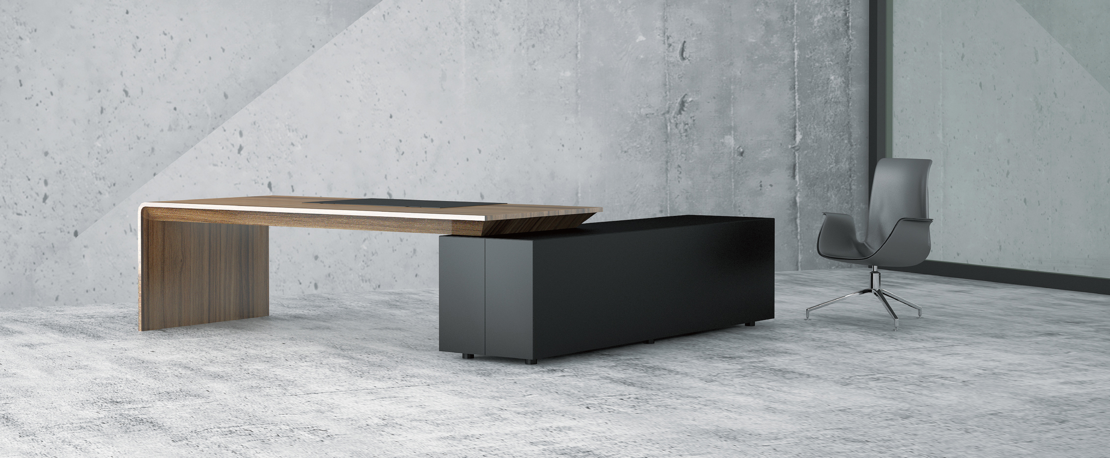 办公台|时尚大班台|办公家具|设计师家具|大班台/配套系列