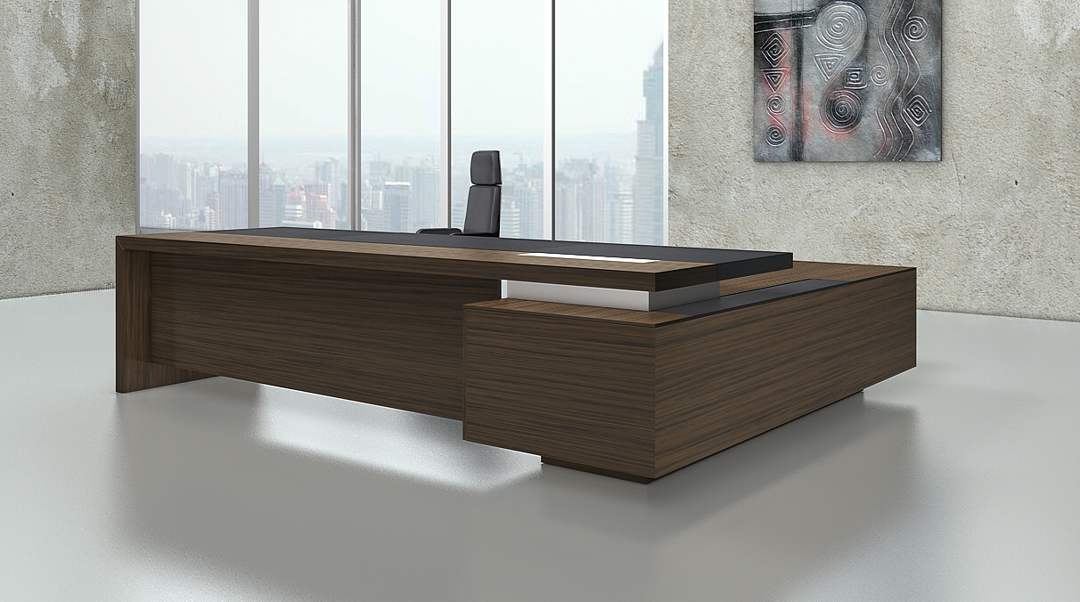 办公台|时尚大班台|办公家具|设计师家具|大班台/配套系列
