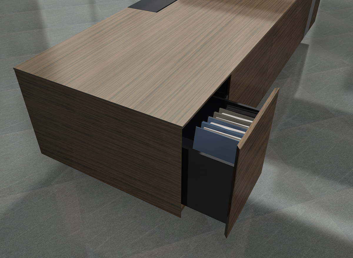 办公台|时尚大班台|办公家具|设计师家具|大班台/配套系列