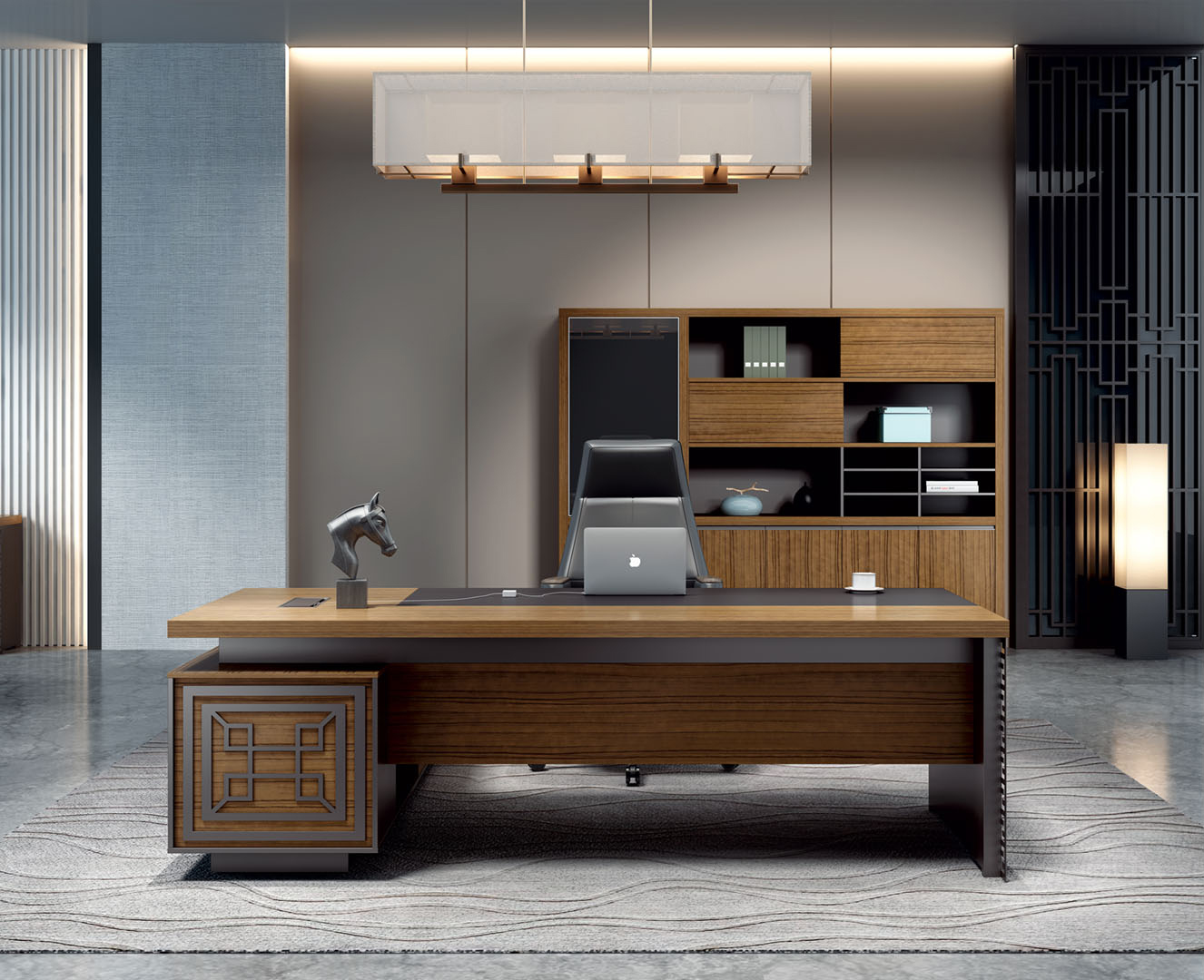 办公台|时尚大班台|办公家具|设计师家具|大班台/配套系列