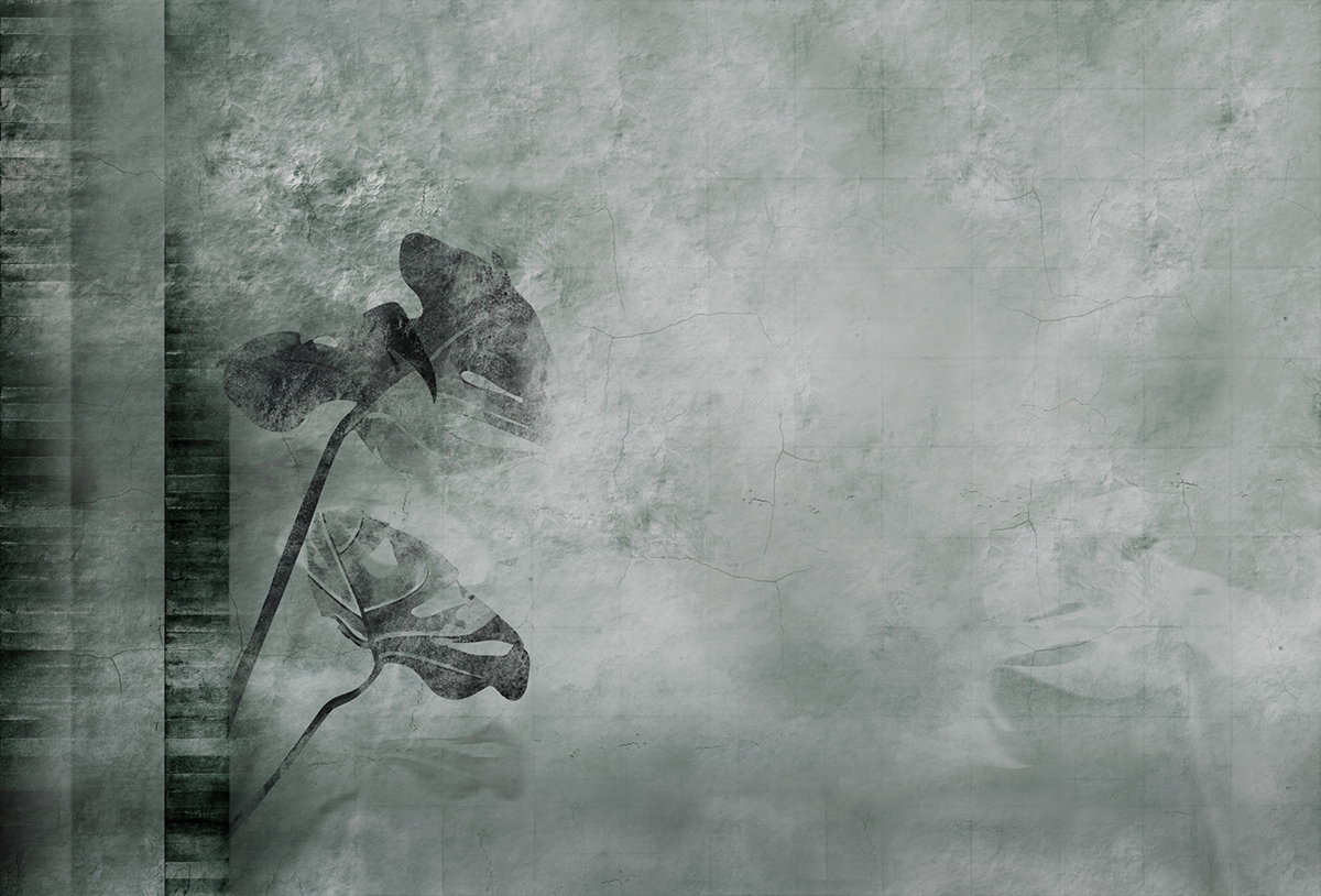 创意家具 - 附件|装饰画/墙饰|办公家具|设计师家具|龟背竹-原创定制壁画