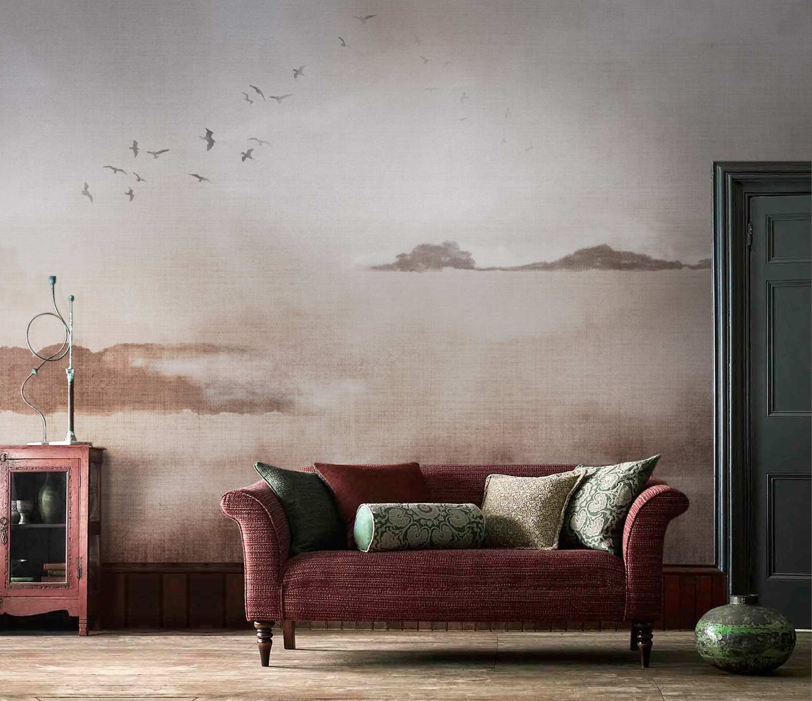 创意家具 - 附件|装饰画/墙饰|办公家具|设计师家具|山水-原创定制壁画