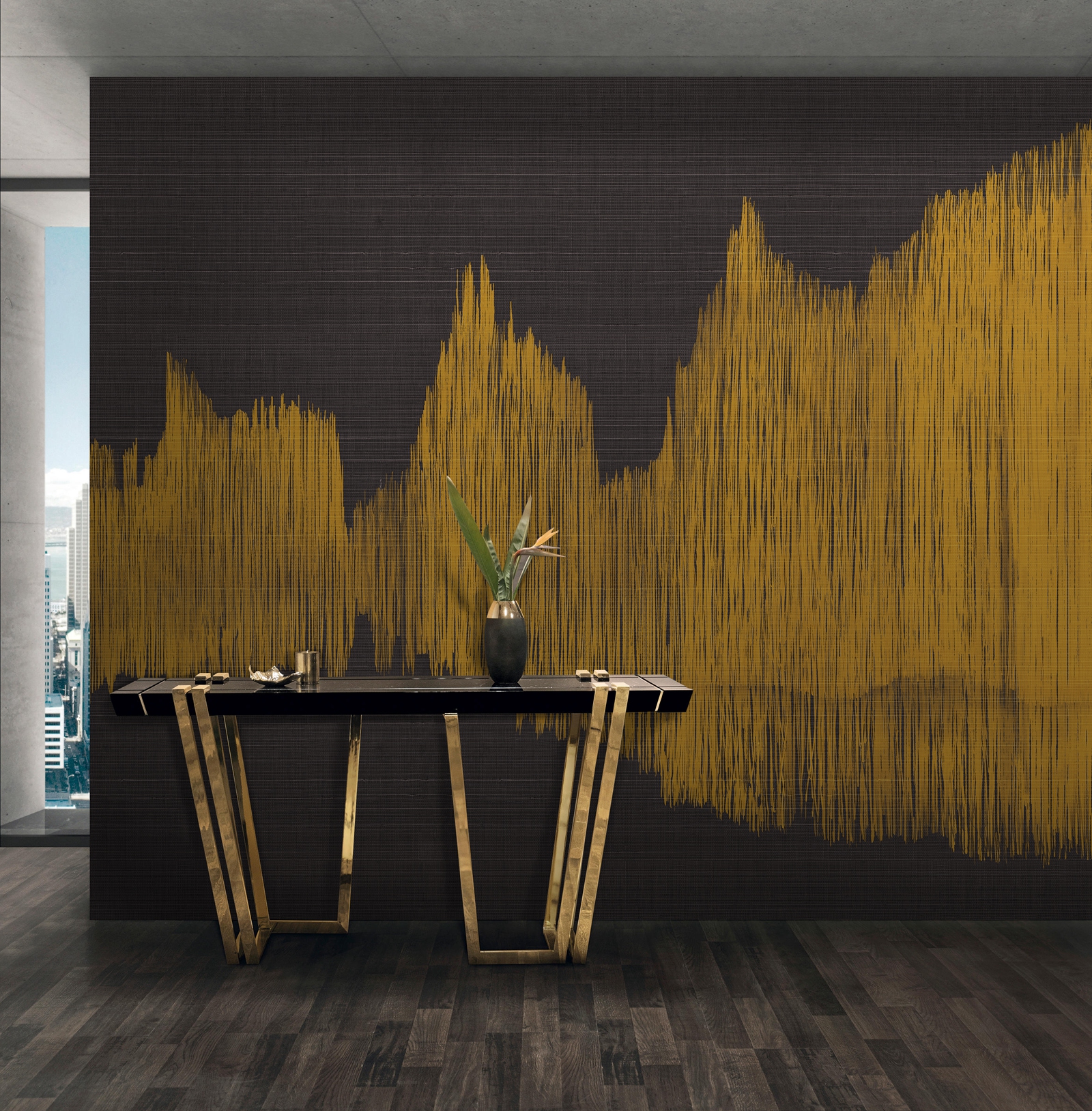 创意家具 - 附件|装饰画/墙饰|办公家具|设计师家具|叠影-原创定制壁画