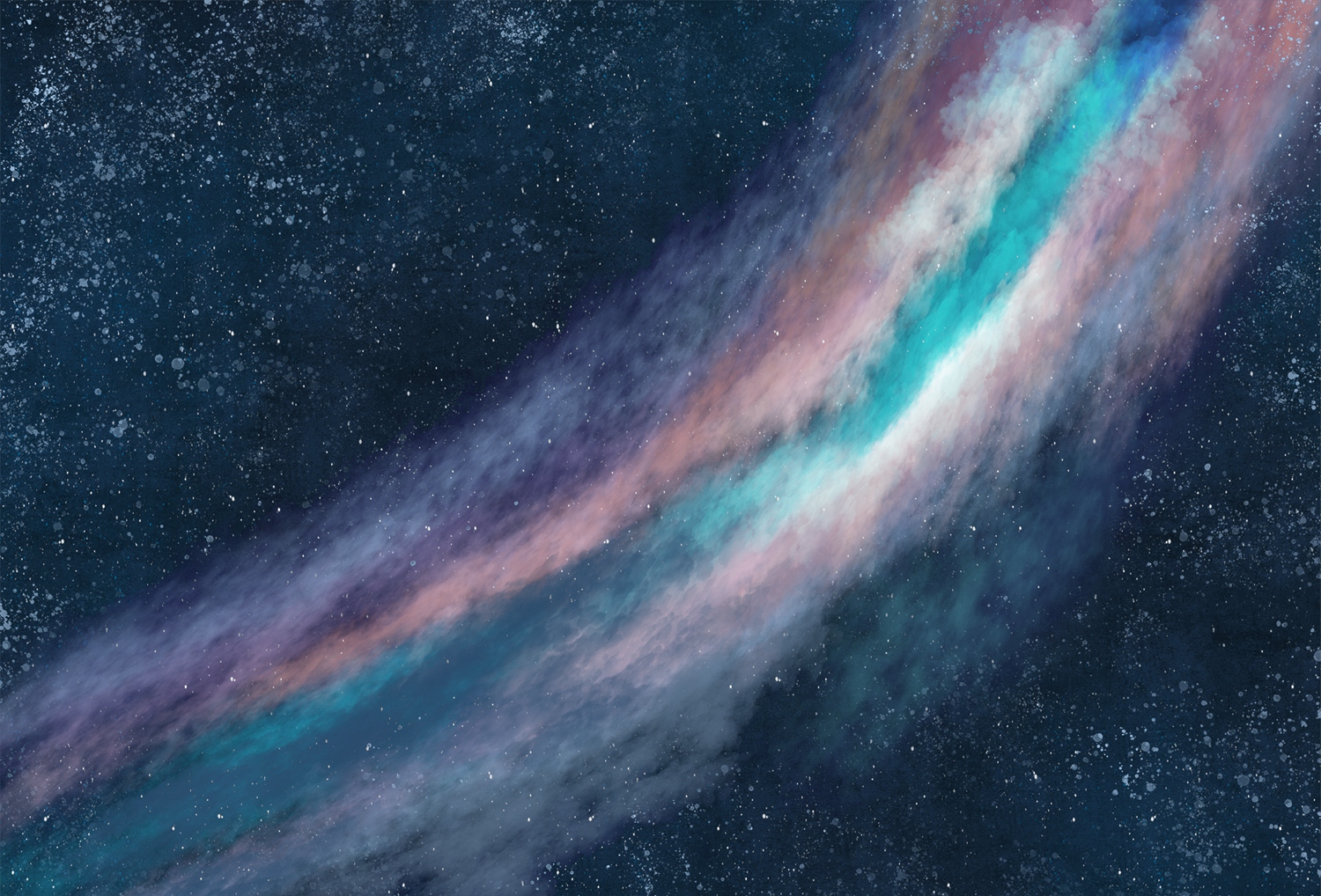 [创意家具 - 附件|装饰画/墙饰|办公家具|设计师家具|银河-原创定制壁画]