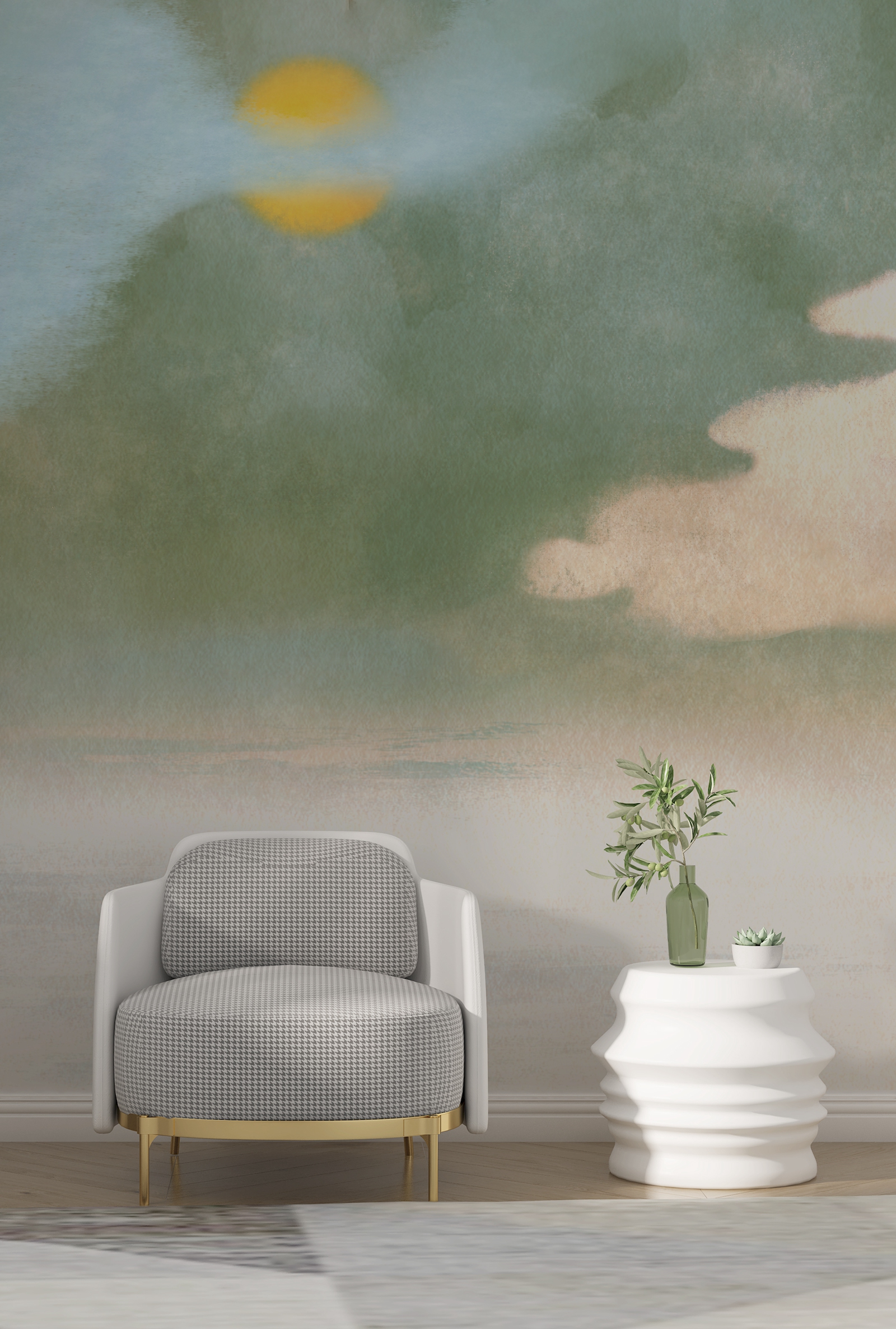 创意家具 - 附件|装饰画/墙饰|办公家具|设计师家具|云海-原创定制壁画