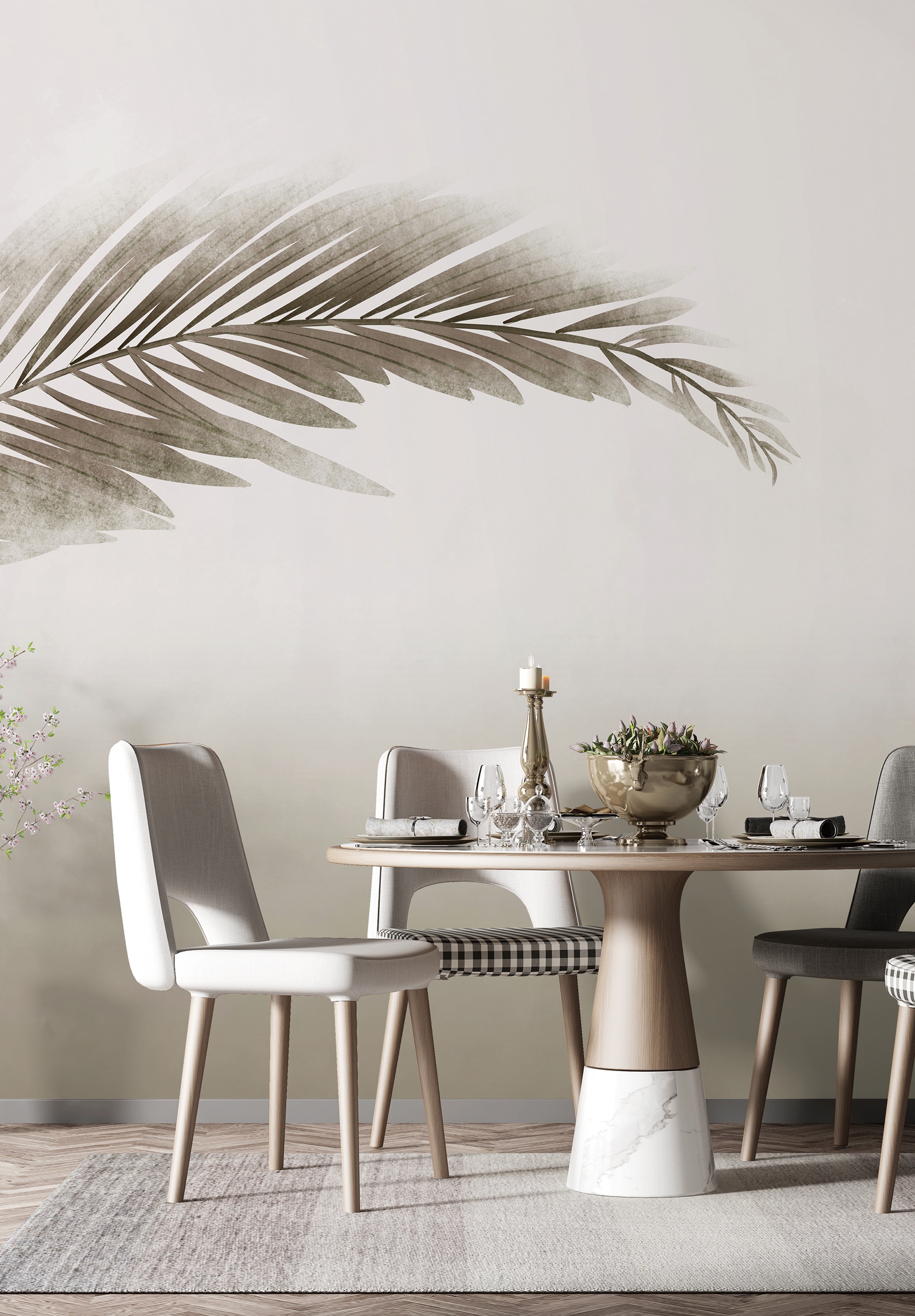 创意家具 - 附件|装饰画/墙饰|办公家具|设计师家具|棕榈-原创定制壁画