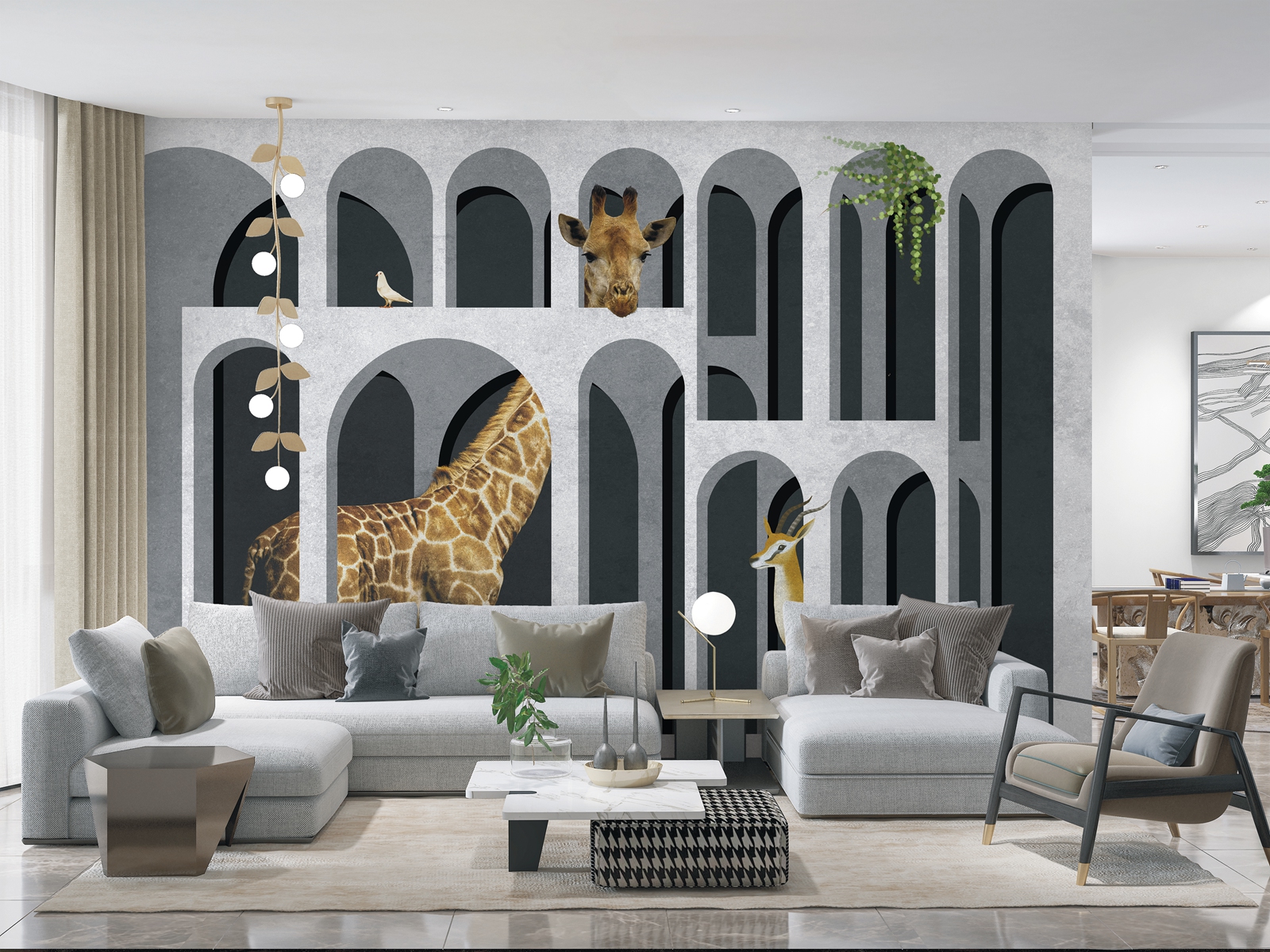 创意家具 - 附件|装饰画/墙饰|办公家具|设计师家具|非洲风情-原创定制壁画