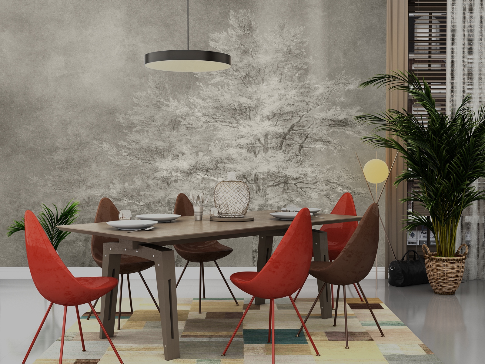 创意家具 - 附件|装饰画/墙饰|办公家具|设计师家具|雾凇-原创定制壁画