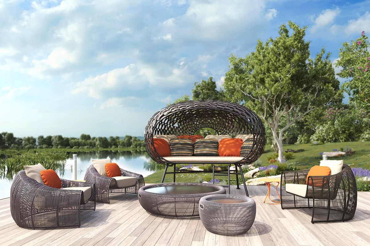 户外家具|藤制家具|办公家具|设计师家具|Apollo阿波罗户外休闲床