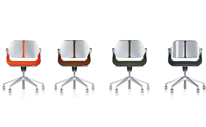 办公椅|现代真皮中班椅|办公家具|设计师家具| Interstuhl Silver 中班椅