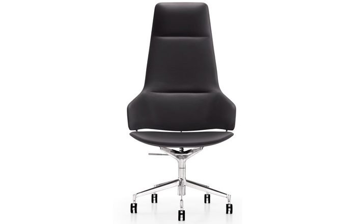 [办公椅|现代真皮中班椅|办公家具|设计师家具|阿斯顿办公椅]