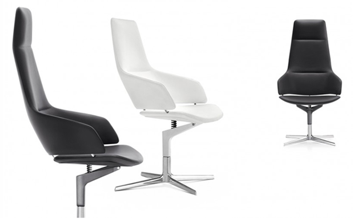 办公椅|现代真皮会议椅|办公家具|设计师家具|阿斯顿办公椅