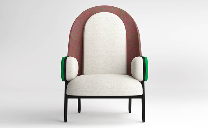 创意家具 - 坐具|休闲椅|办公家具|设计师家具|moon I-A扶手椅