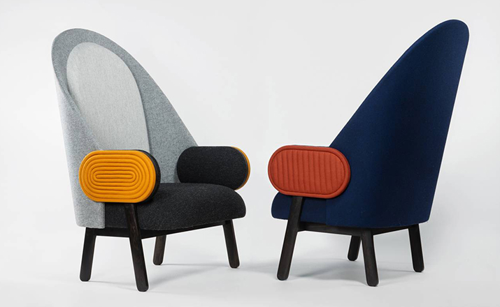 创意家具 - 坐具|休闲椅|办公家具|设计师家具|moon I-A扶手椅