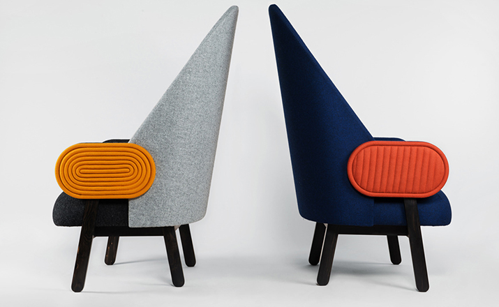 创意家具 - 坐具|休闲椅|办公家具|设计师家具|moon I-A扶手椅