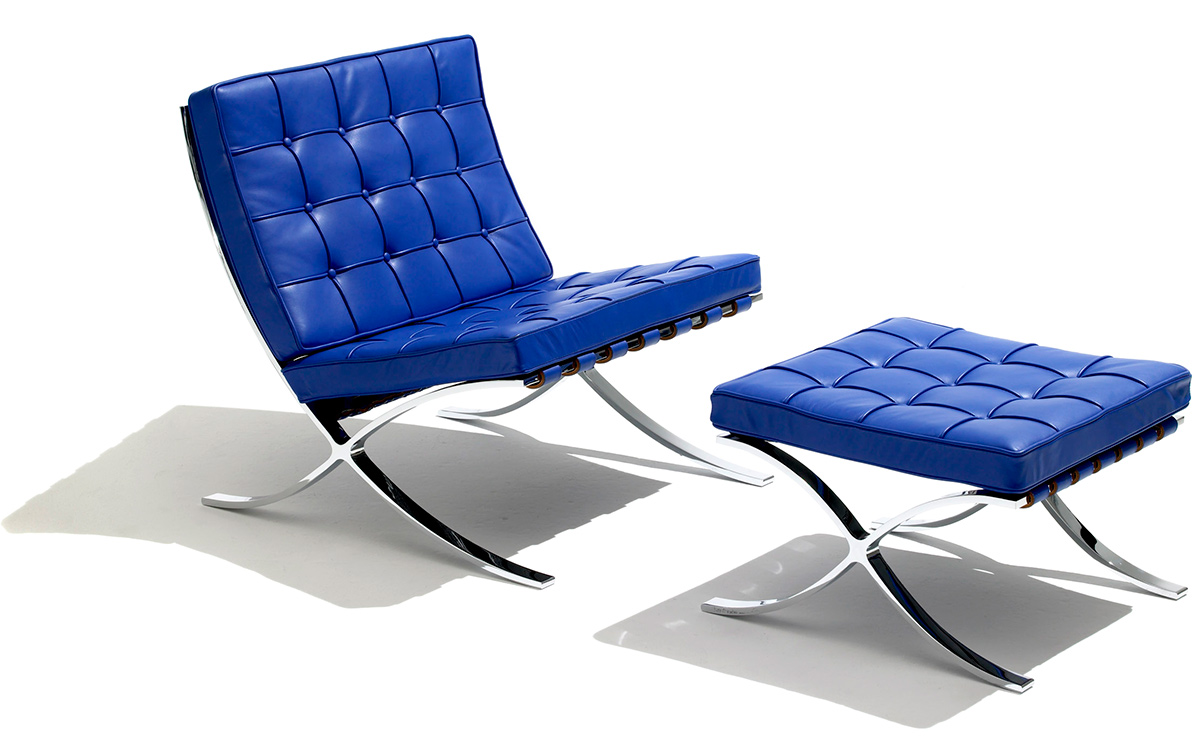 [创意家具 - 坐具|儿童椅|办公家具|设计师家具|巴塞罗那椅（儿童版）]